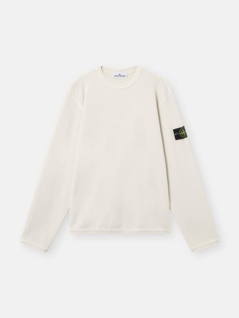 Stone Island Crewneck Sweater With Compass Patch Tag Size Xl Men